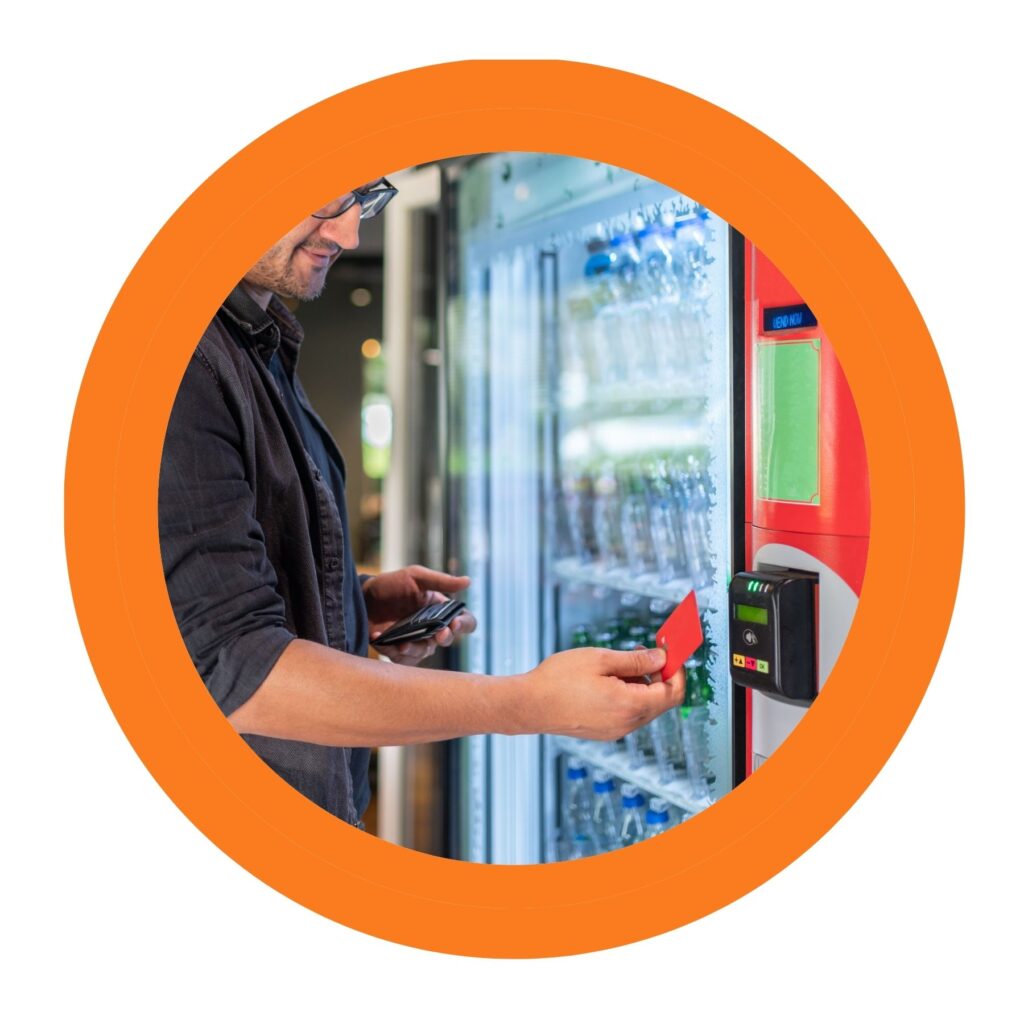 cashless vending machines
